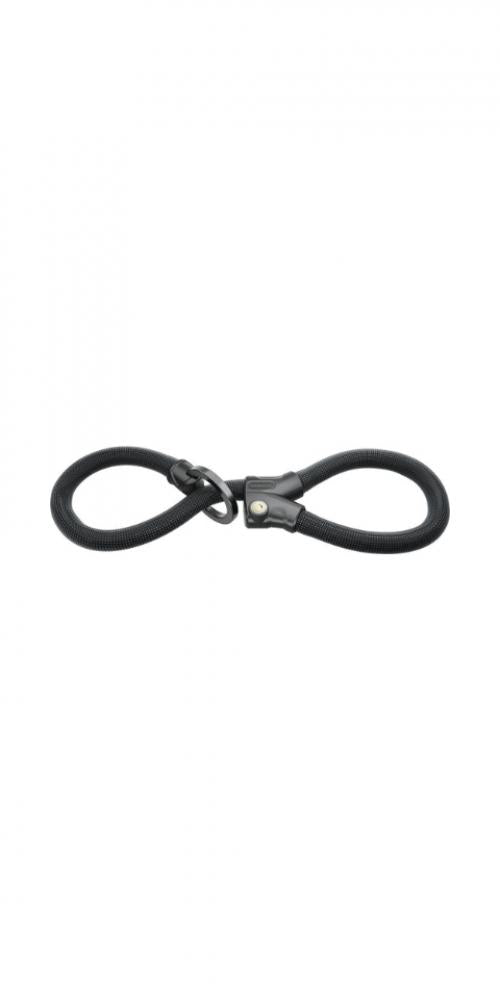 Infinity Loop 1806/140 Kettenschloss - 140 cm, Ø6 mm, Double-loop, Ivytex, Sicherheitslevel 6, Schwarz