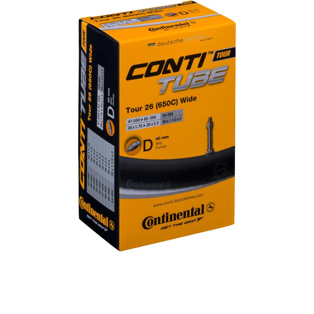 Conti Schlauch Mtb 26 Tour D40 Wide 47-559>62-559 40 Mm Dv Ventil