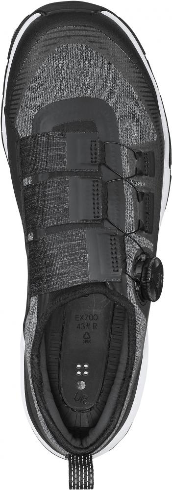 SHIMANO Fahrradschuhe EX700 - Herren/Damen Touring SPD, Größe 47, Schwarz