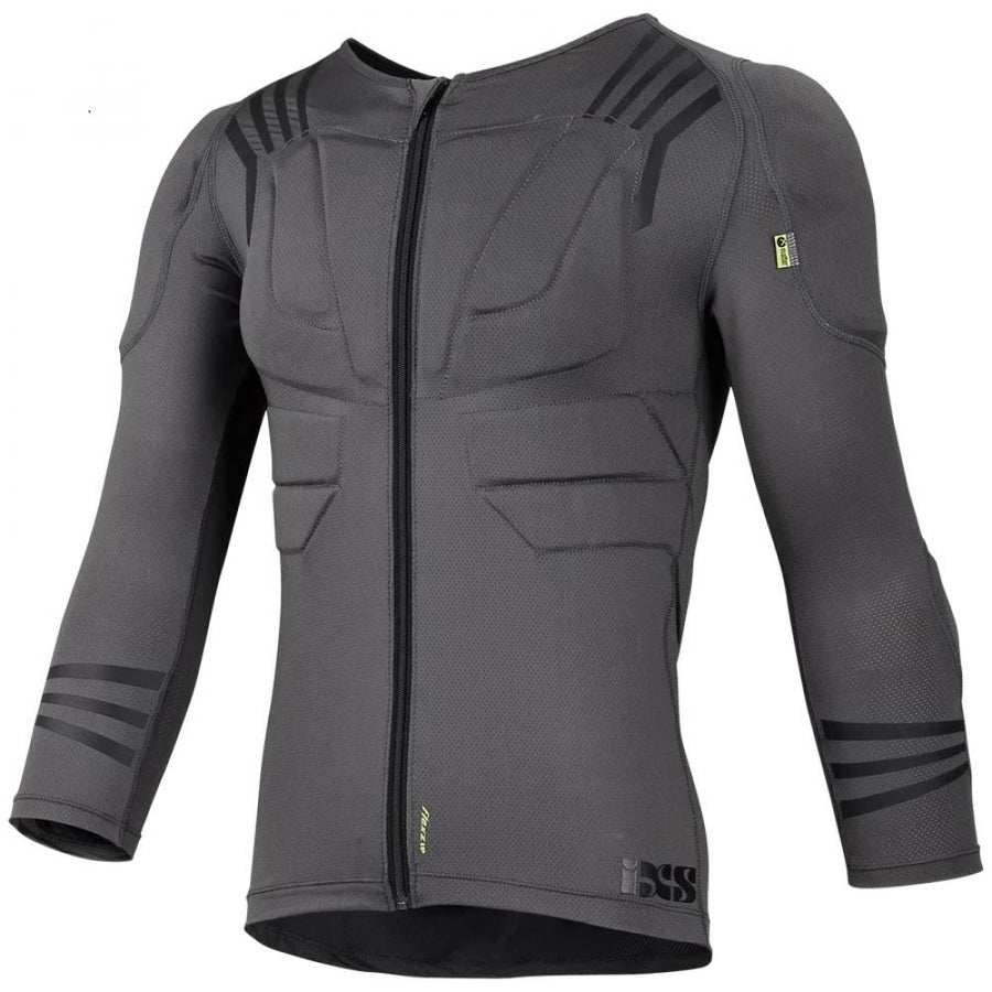 IXS Sports Division iXS Trigger upper body protective KM grey - leichter Oberkörperprotektor mit Xmatter-Schutz