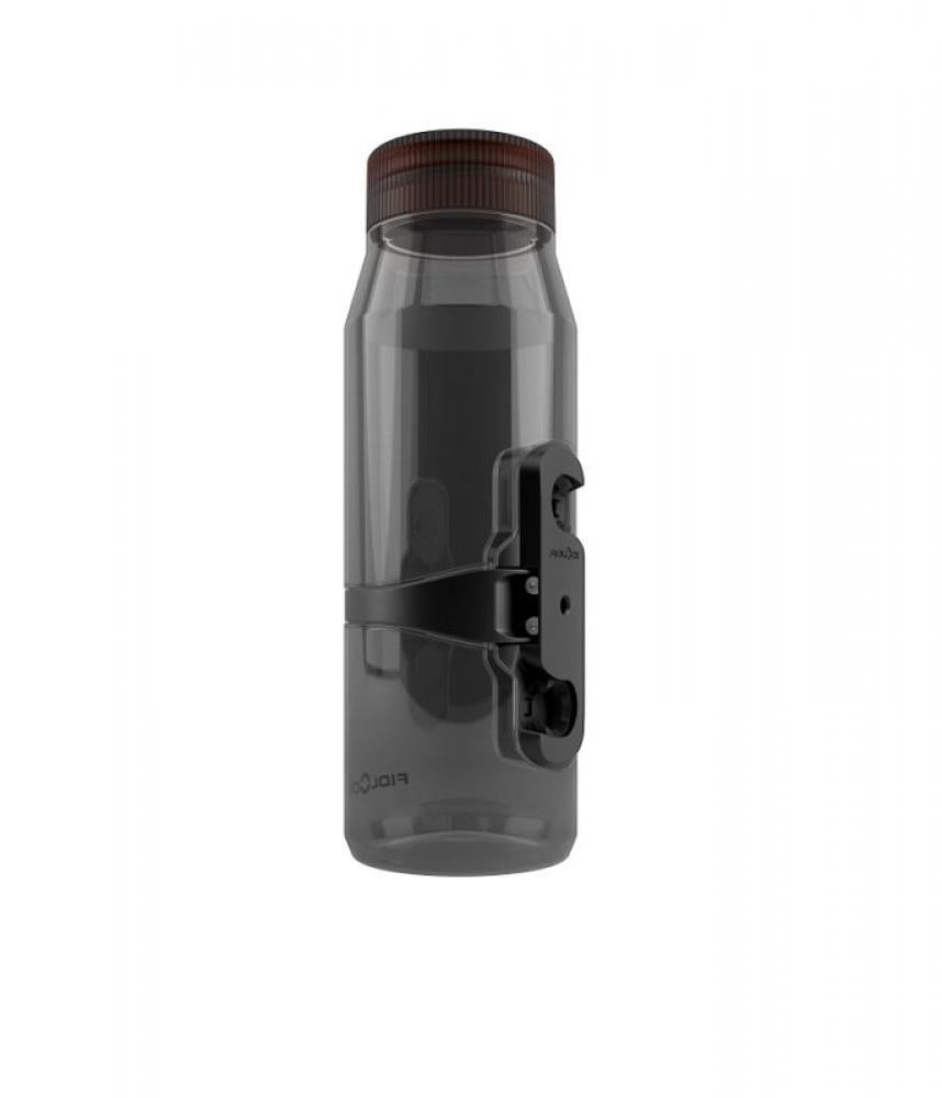 Fidlock Trinkflasche TWIST bottle 700 ml life Set inklusive Base transparent black