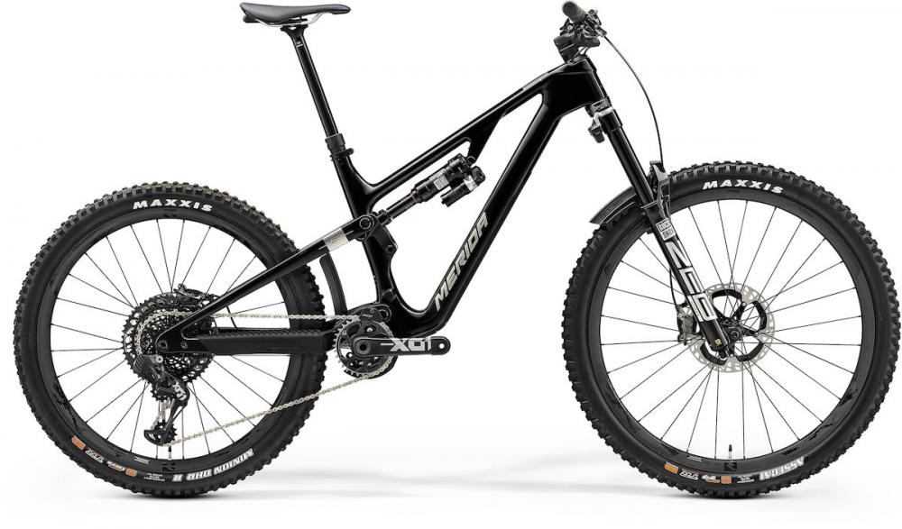 Merida ONE-SIXTY 10K HP1 schwarz/silber XL (20) Schwarz/Silber - High-Performance Enduro-Bike