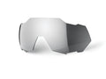100% Speedtrap HiPER Mirror Replacement Lens unis silver - kontraststarker Scheibenersatz