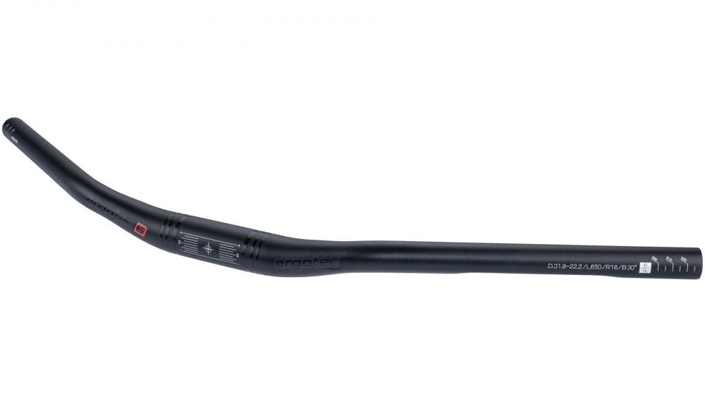ERGOTEC Lenker "Lady Town" I 31,8 ALU SCHWARZ LEVEL 6