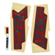 RockShox Gabel Decal-Kit Lyrik Ultimate 27|29 Zoll 11.4018.105.050 gloss Polar-Folie für rot