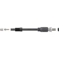 Jagwire Bremsleitungsset Sport Hydraulic für DOT 2000 mm Schwarz - konstante Bremsperformance
