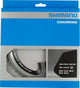 SHIMANO Kettenblatt DURA-ACE FC-9000 52 Zähne Silber/Schwarz - maximale Effizienz für Rennrad-Antriebe