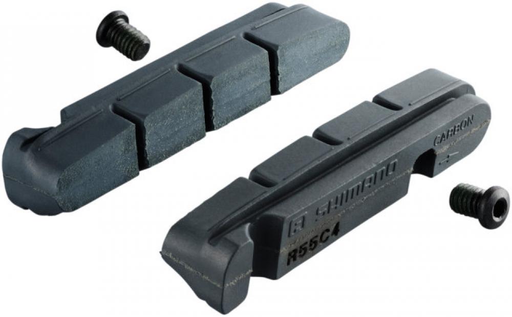 SHIMANO 50 Paar Werkstattpackung Bremsbelag R55C4 für Carbonfelge - langlebige Performance