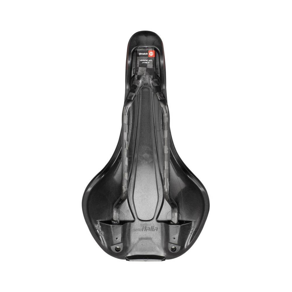 Selle Italia Flite Boost Kit Carbon S1 - Rennrad-/Performance-Sattel kompakt 135 mm, Länge 250 mm, Carbon-Rails Ø 7 × 9 mm, Fibra-Tek Bezug