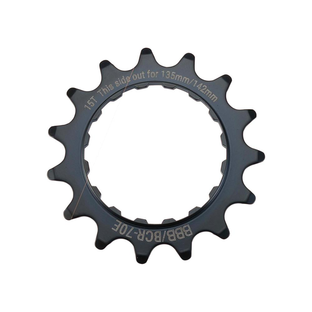 Bbb E-bike Sprocket 15 Teeth 15 Schwarz - Robuster E-bike Zahnkranz Für Präzisen Antrieb