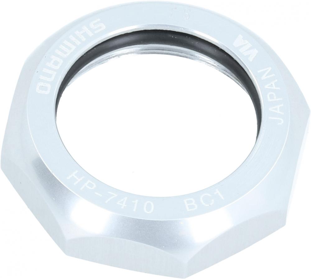 SHIMANO Kontermutter HP-7410 BSA 1,37 x 24 mm Größe 37 - präzise Lagersicherung