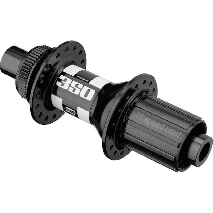 DT Swiss Nabe Road HR 350 Classic 24 Loch schwarz - zuverlässige Centerlock Hinterradnabe