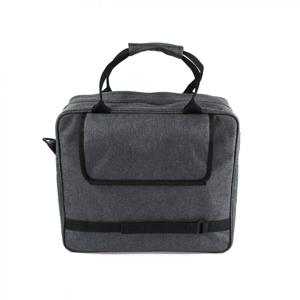 Haberland Frontträger-Tasche Office anthrazit - geräumige Laptop- & Bürotasche für KLICKfix