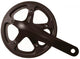SHIMANO Kurbelgarnitur ALFINE FC-S501 - 45 Zähne, schwarz