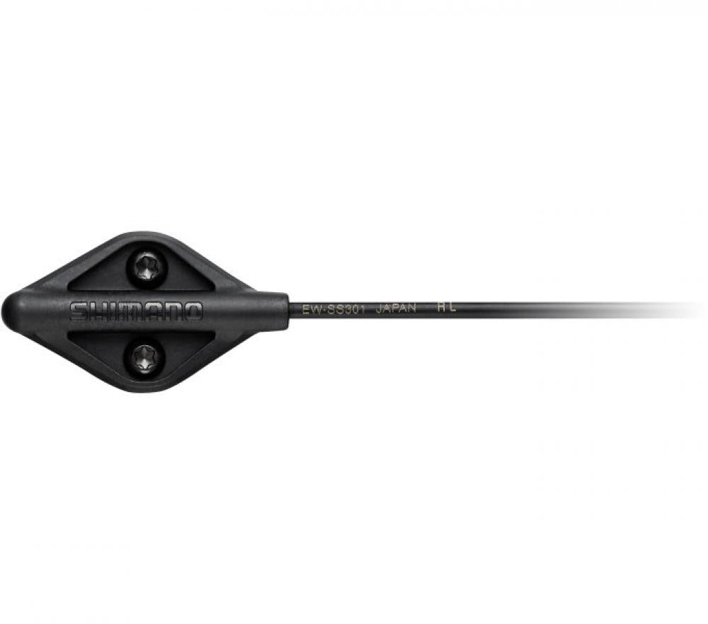 Schwarzer SHIMANO EW-SS301 Geschwindigkeitssensor-Einheit für E-Bike Systeme, 760 mm.