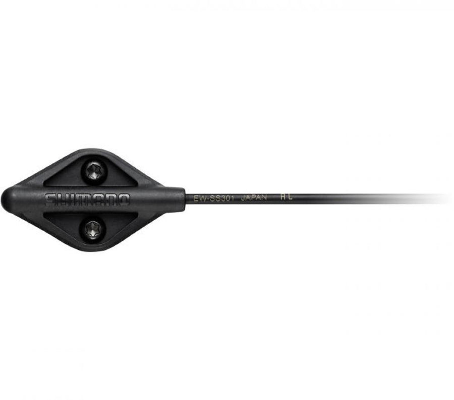 Schwarzer SHIMANO EW-SS301 Geschwindigkeitssensor-Einheit für E-Bike Systeme, 760 mm.