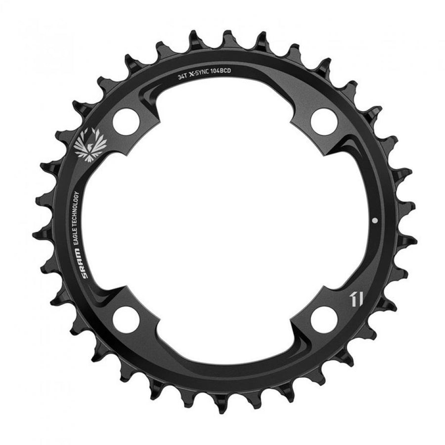 SRAM Kettenblatt X-Sync Eagle 34T - 0 mm, schwarz