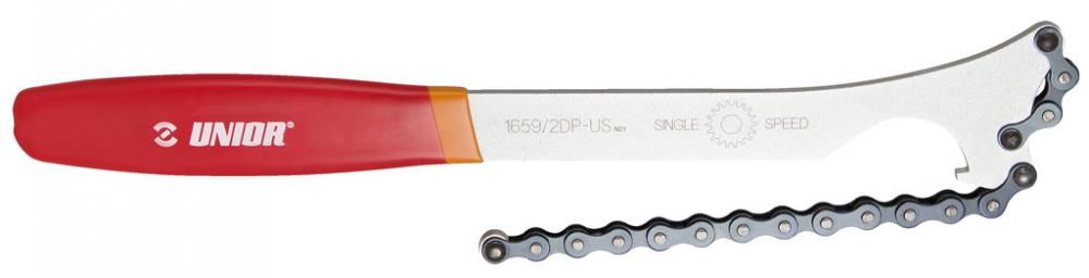 Kettenpeitsche 1659-2dp-us Singlespeed Rot