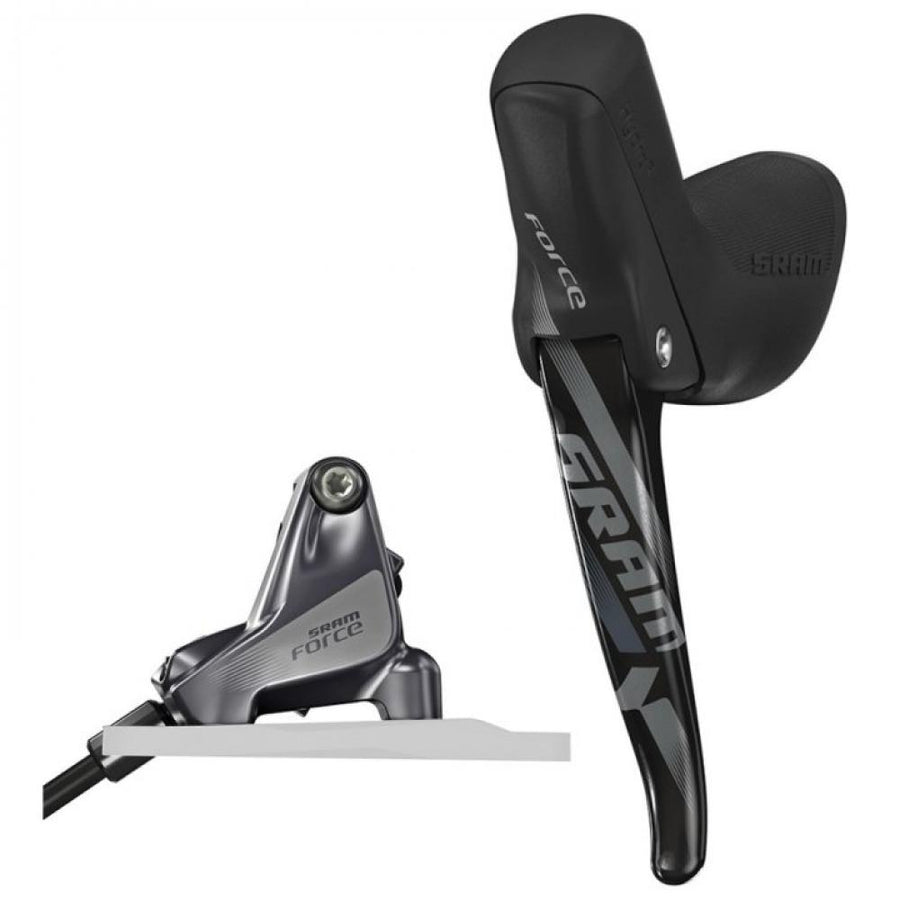 SRAM Bremseinheit Force 1 hydraulik Disc Flat Mount links hinten - präzise Bremskontrolle