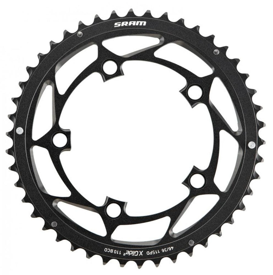 SRAM Road Kettenblatt Red 34T / 10-fach / mattschwarz - 10-fach, schwarz