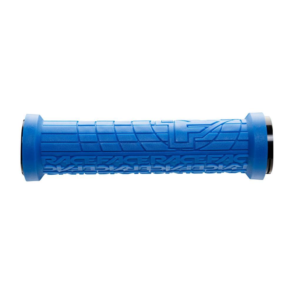 Race Face Grippler Lock-On Griff, 30mm, blue - sicherer Halt und Kontrolle am Lenker