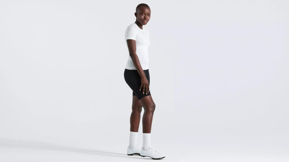 SEAMLESS LIGHT BASELAYER SS WMN WHT L/XL - Nahtloses Damen Funktionsshirt - Bekleidung