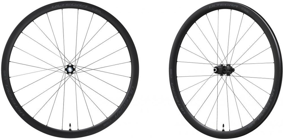 SHIMANO Laufradsatz ULTEGRA WH-R8170 C36 TL - 28 Zoll, Disc Center Lock, Tubeless Ready 28" 24 Loch 100x12 mm
