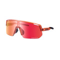 SHIMANO BRILLE TECHNIUM 2 L RIDESCAPE RD ORANGE SAPPHIRE L - Performance-Radbrille mit klarer Sicht