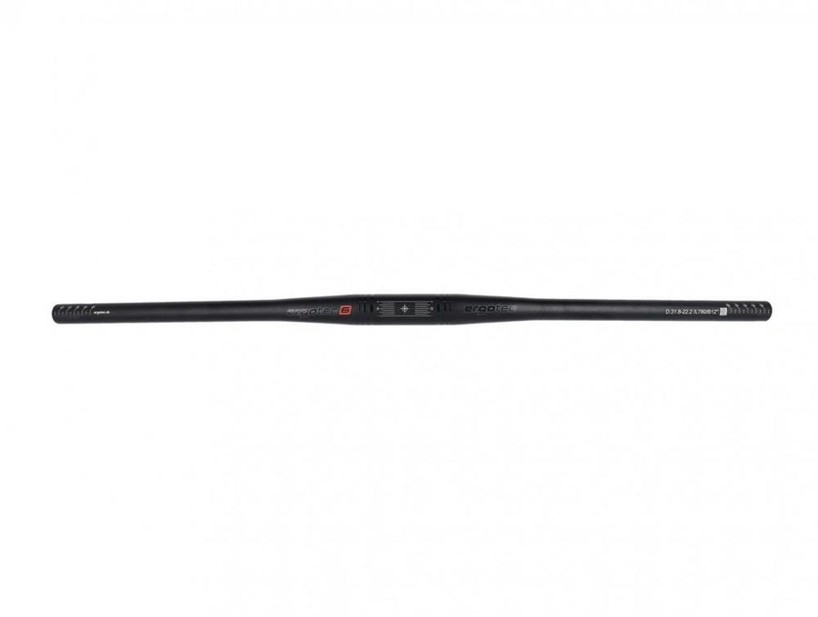 Ergotec Lenkerbügel FLAT BAR 31,8 Alu sw/matt Ø 31,8 mm 780 mm 12°/0°
