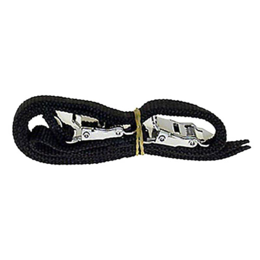 Messingschlager Pedal-Riemen Nylon schwarz Paar 313137