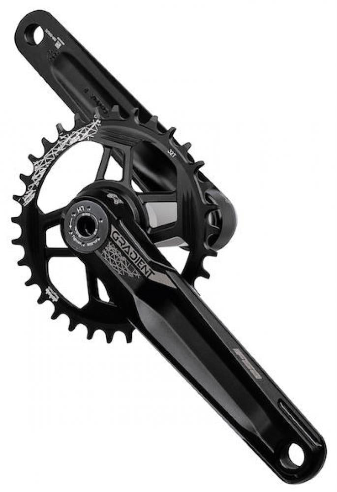 Kurbelgarnitur Gradient Modular Direct Mount 170 Mm Schwarz - Robuste Trail- Und Enduro-lösung