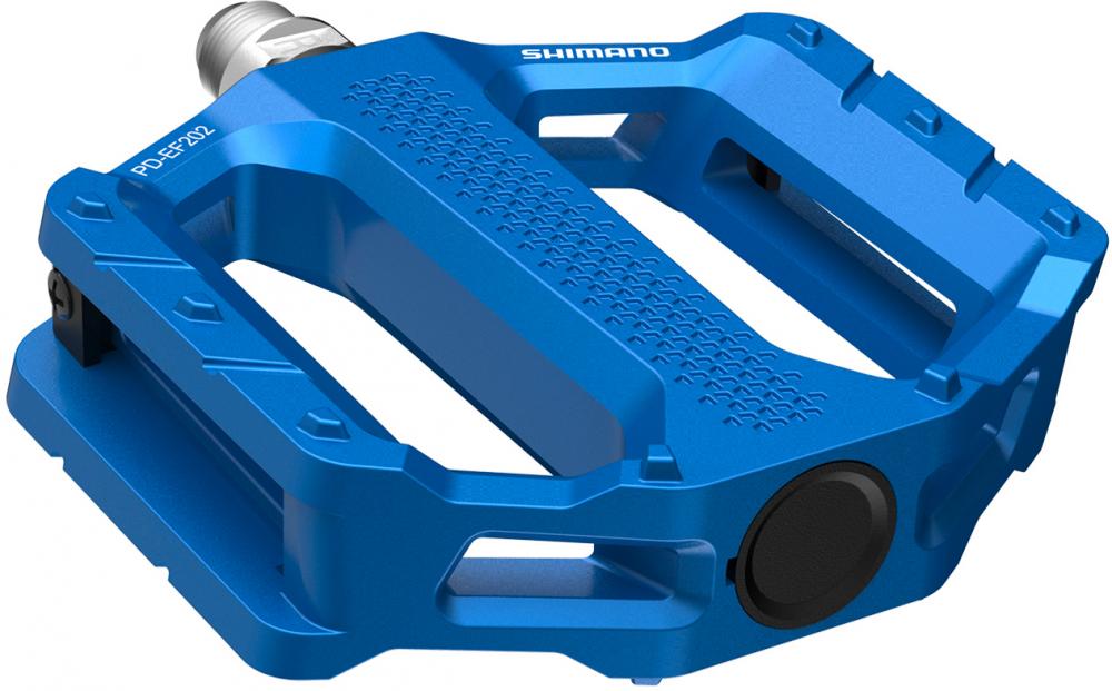 ​ Pd-ef202 Plattformpedale, Blau, Aluminiumkörper, Breite Aufstandsfläche, Gedichteter Mechanismus