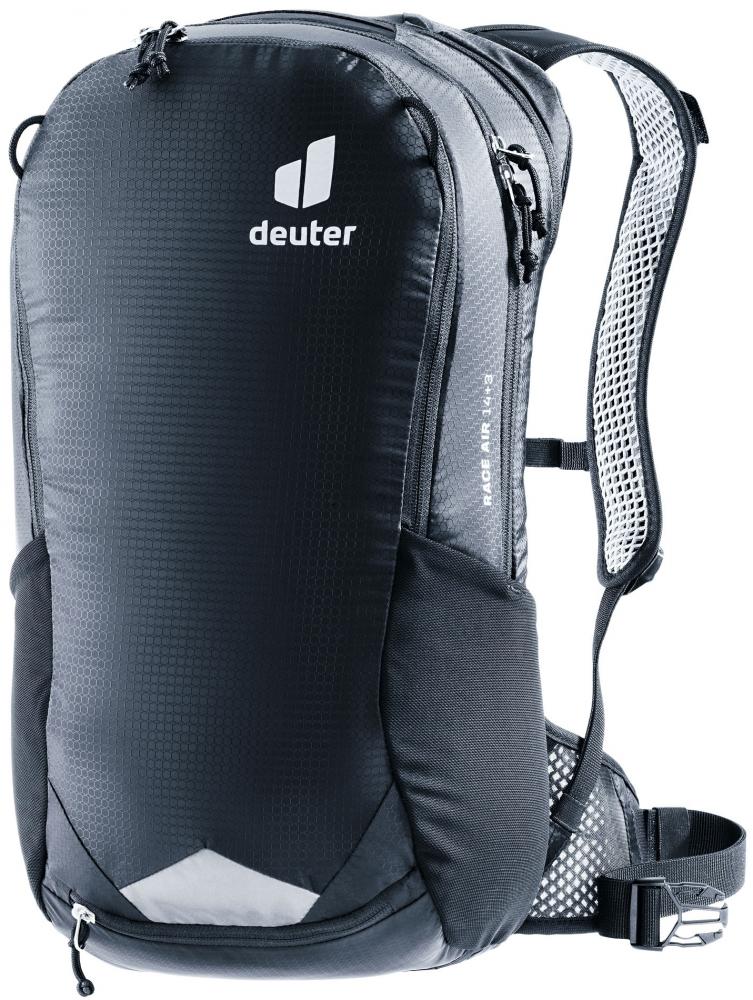 Deuter Race Air 14+3 Fahrradrucksack 14 Liter Black - Extrem leichter Bike-Rucksack mit Aircomfort