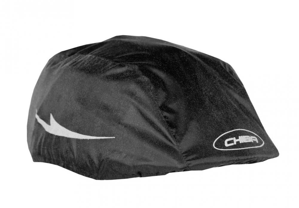 CHIBA Helmet Raincover Pro - wasserdichte, reflektierende Helm-Regenabdeckung EG schwarz