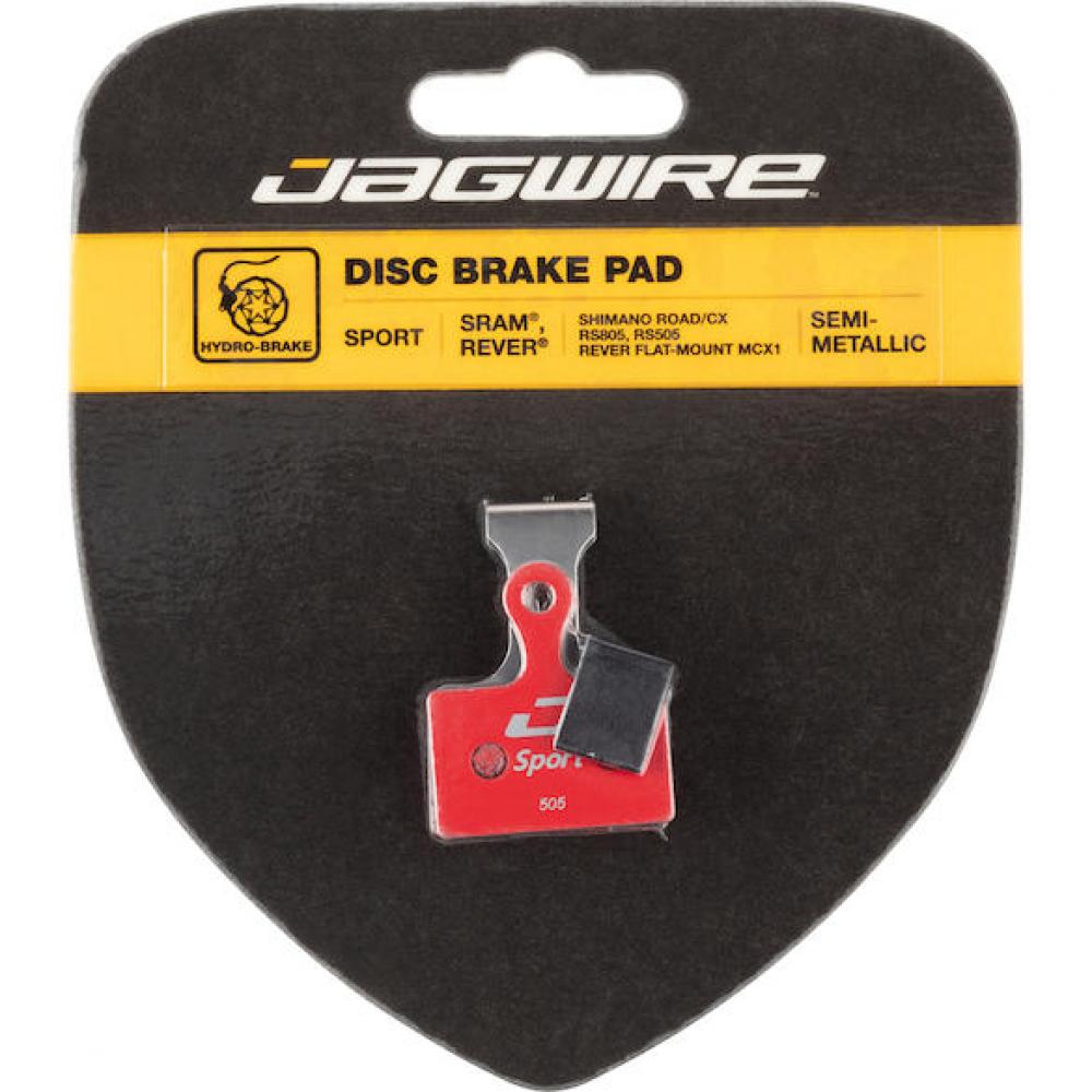 Jagwire Bremsbeläge Disc Sport Semi-Metallic für Shimano/Tektro - Zuverlässige Mountain-Bike Bremsleistung
