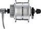 SHIMANO Nabendynamo DH-3D32 - 6V/3W, 36 Loch, 6-Loch-Scheibenaufnahme, Silber