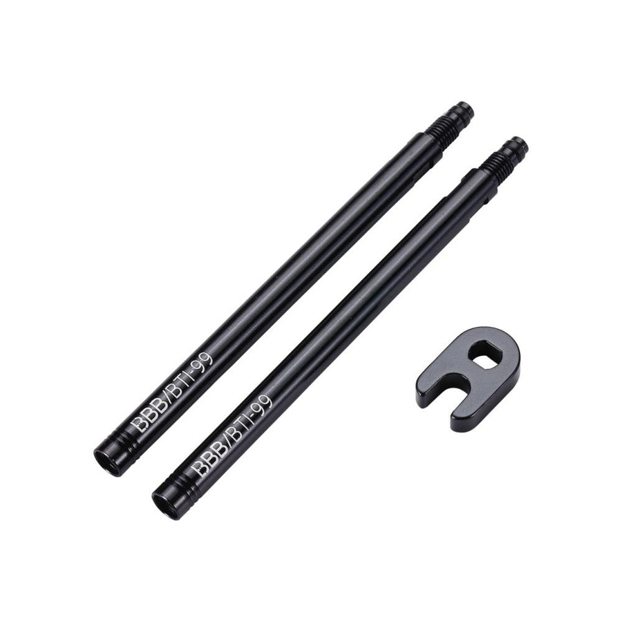 BBB Cycling BBB Valve extender ValveExtend 80mm schwarz - Ventilverlängerer für tiefes Aero-Profil