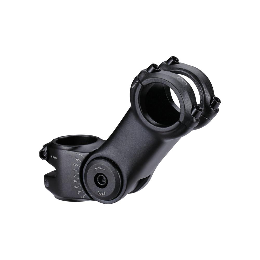 BBB Cycling Vorbau einstellbar HighSix 31.8 130mm schwarz - komfortable Lenkeranpassung