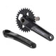 SHIMANO Kurbelgarnitur DEORE FC-M6120 - 12-fach, 175 mm, 30 Zähne