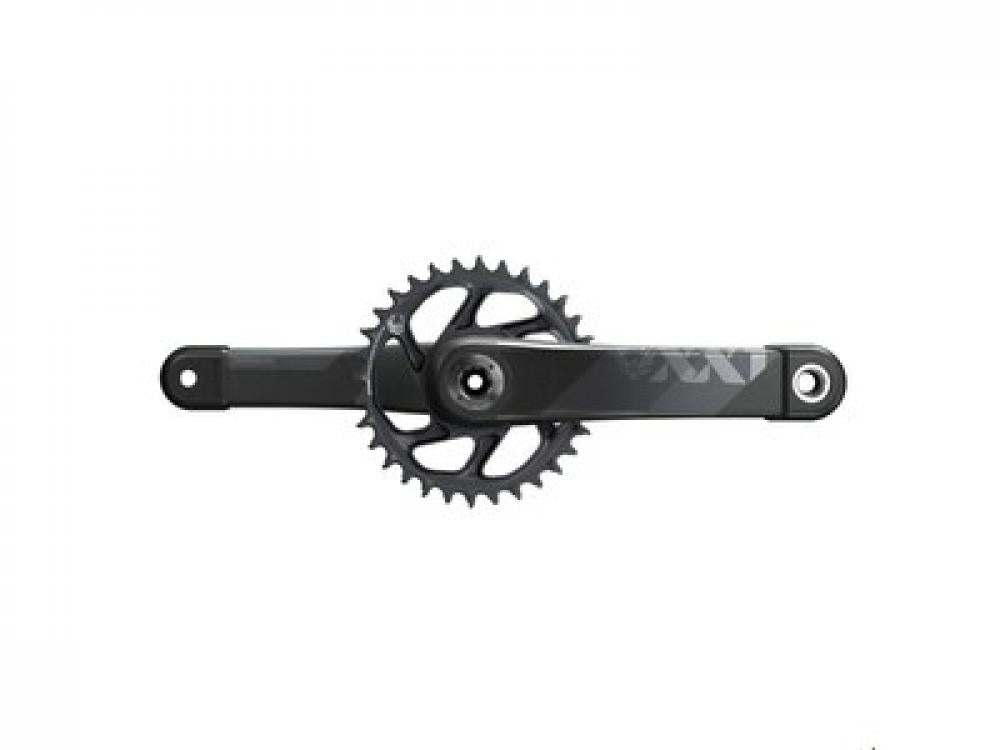 SRAM XX1 Eagle DUB Kurbelgarnitur 175 mm 34T grau - Leicht, steif, 1x12-Performance