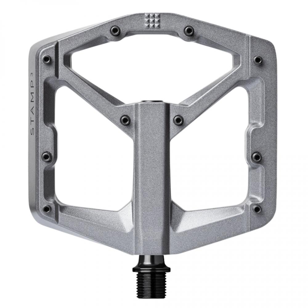 Crankbrothers Stamp 3 Large Magnesium Plattform-Pedal grau