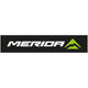 Merida Aufkleber MERIDA Logo schwarz 50 x 10 cm Schwarz - hochwertiger Fahrradrahmen-Logo-Sticker