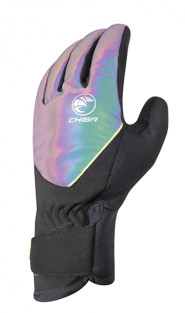CHIBA Roadmaster Reflex - Winter-Radhandschuhe, Softshell, Primaloft, Touchfunktion, M