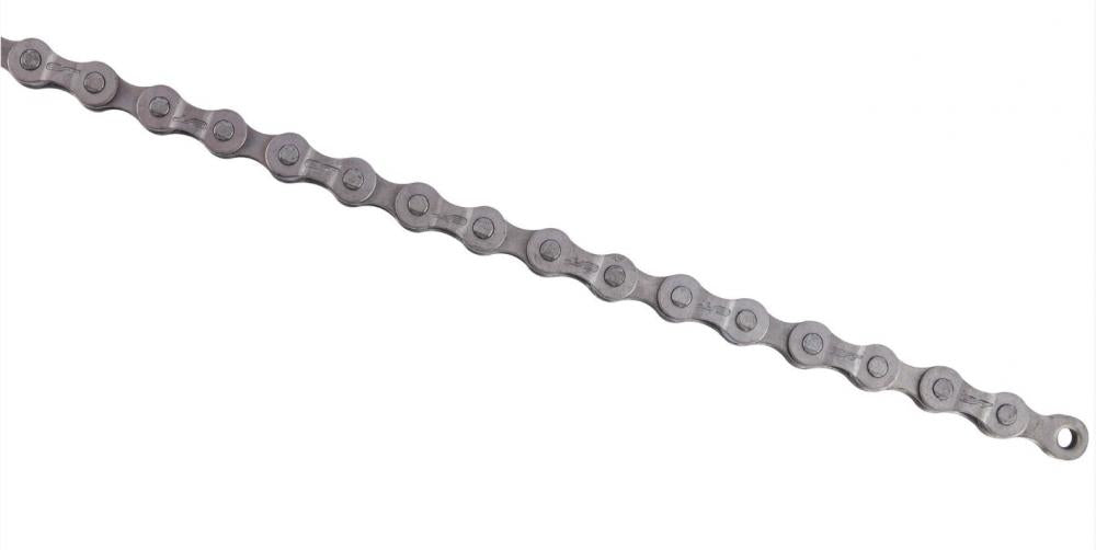 Kette Enhanced Drive+, Singlespeed, 1-fach, 1/2"x1/8", 128 Glieder, Titangrau, Rostgeschützt, Für Bosch & Co., Inkl. Verschlussglied