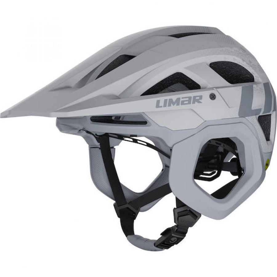 Limar Etna + Mips Matt Ice Grey M Grau - Trail-Helm mit PROXEAR® und maximalem Schutz