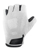 CHIBA Gel Evolution - Radhandschuhe kurzfinger, weiß, S, Gelpolsterung, atmungsaktiv