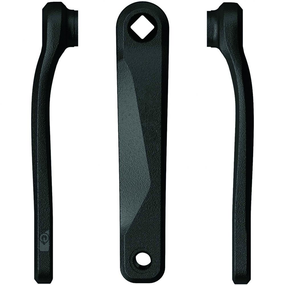 FSA CK-220 Kurbelarme E-Bike JIS 4-Kant 170 mm - Aluminium-Druckguss Schwarz
