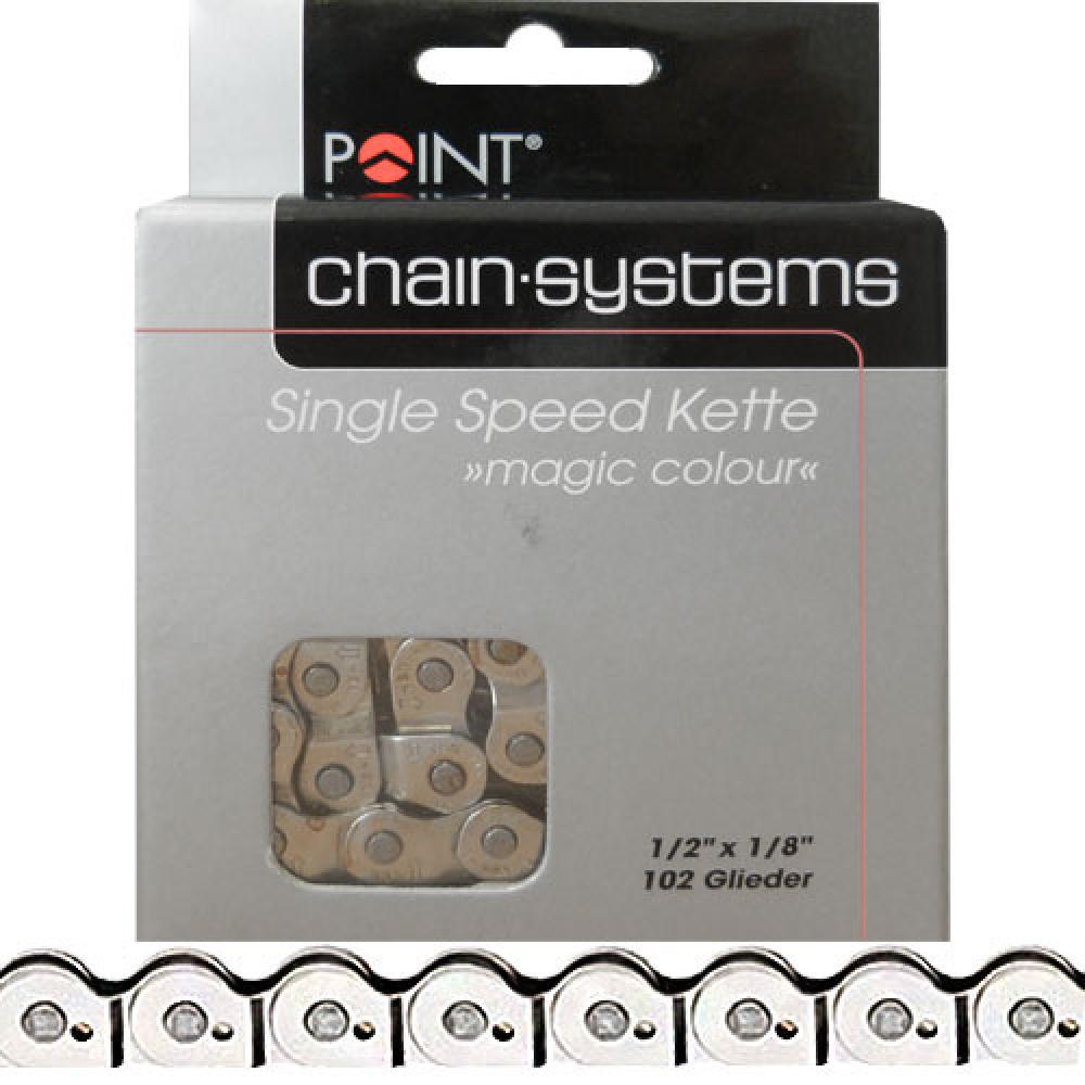 Kette Magic Colour Cp Für Single Speed 1/2 X 1/8zoll 102glieder 6,6mm