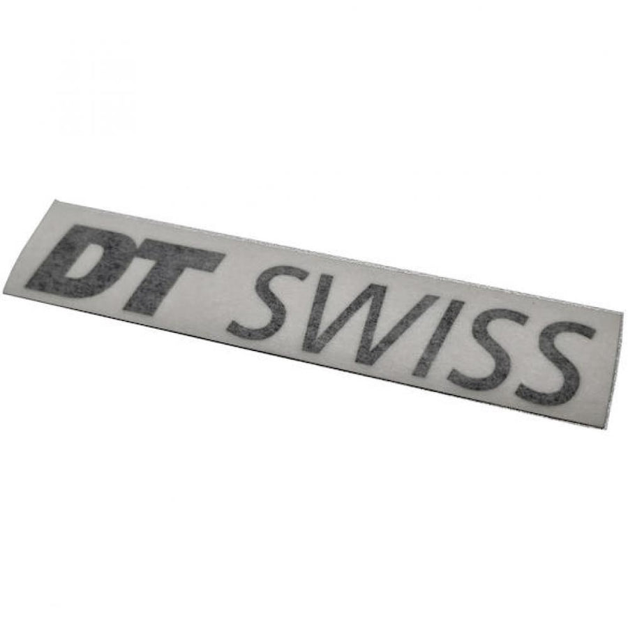 DT Swiss Aufkleber DT SWISS Standardgröße Schwarz - dezentes Tuning für DT-Swiss-Laufräder
