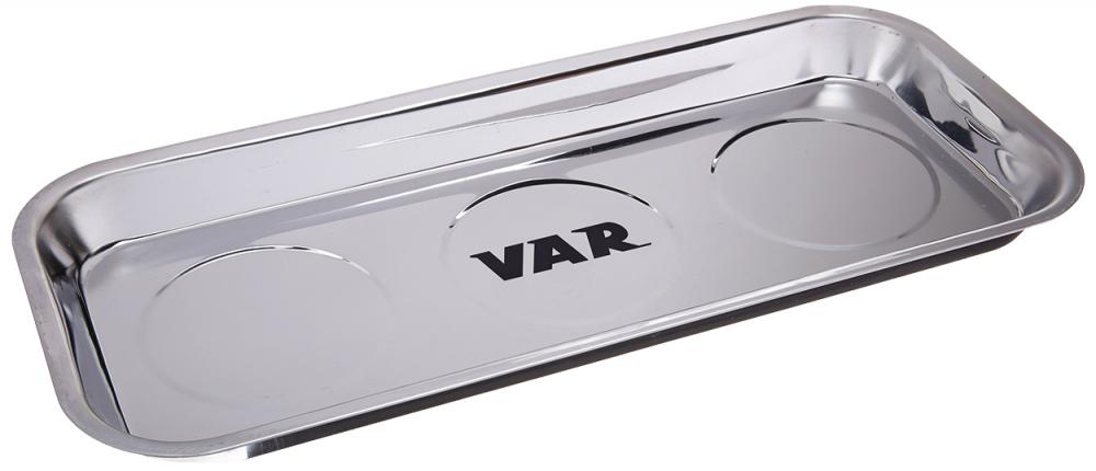VAR Ablageschale rechteckig DV-55100 27 x 29 cm - magnetische Werkstatt-Ablage für große Teile
